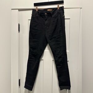 Distressed Black Judy Blues